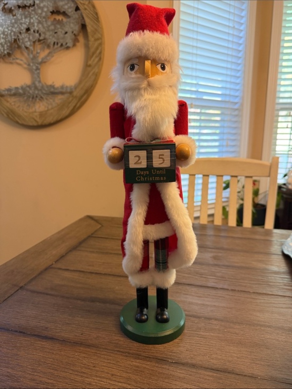 Threshold Santa Nutcracker Countdown Christmas Calendar